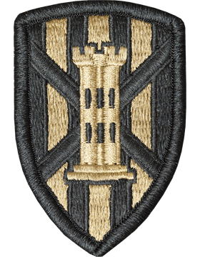 7th Engineer Brigade Scorpion Patch With Velcro Backing