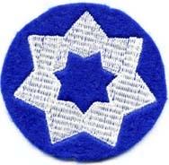 7th Service Command, Patch, felt - Saunders Military Insignia