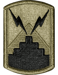 7th Signal Brigade Scorpion Patch With Velcro Backing - Saunders Military Insignia