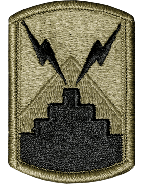 7th Signal Brigade Scorpion Patch With Velcro Backing - Saunders Military Insignia