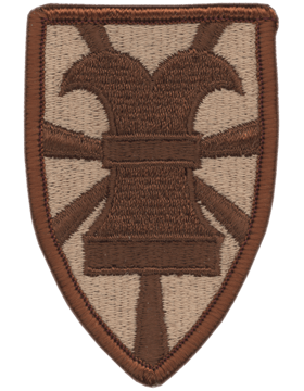 7th Transportation Patch in desert