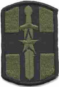 807th Medical Brigade Subdued patch