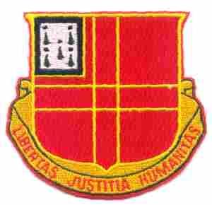 81st Airborne Field Artillery, Custom made Cloth Patch - Saunders Military Insignia