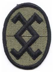 824th Quartermaster Co(Airborne) Subdued Cloth Patch - Saunders Military Insignia