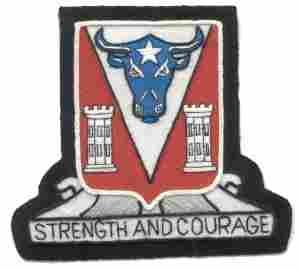 82nd Engineer Battalion, Custom made Cloth Patch