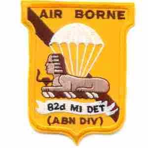 82nd Military Intelligence Detachment, Patch - Saunders Military Insignia