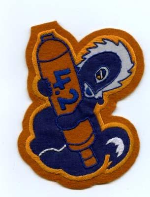 83rd Chemical Mortar Battalion Custom made Cloth Patch - Saunders Military Insignia