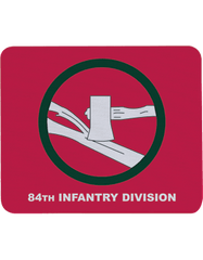 84th Infantry Division mouse pad - Saunders Military Insignia