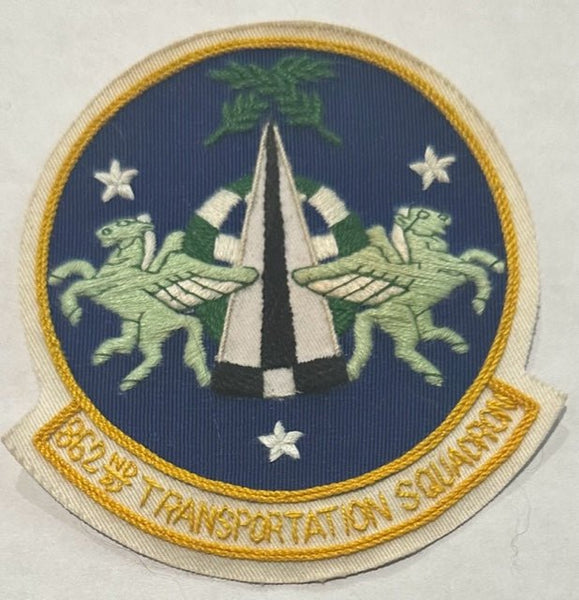 862nd Transportation Squadron Patch Official Made In The US