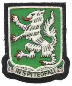 88th Armored Reconnaissance Battalion Custom made Cloth Patch - Saunders Military Insignia
