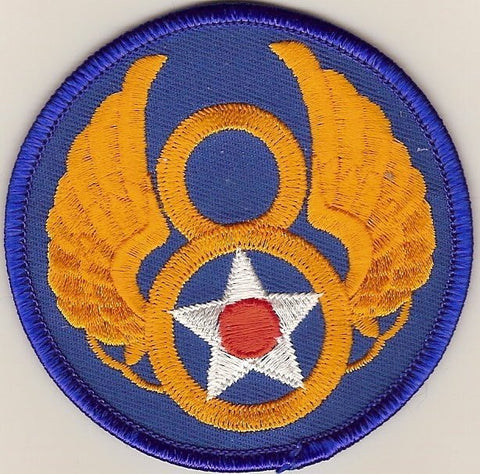 8th Air Force Color Patch - Saunders Military Insignia