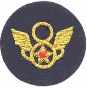 8th Air Force Stubby Wing Patch In Bullion Thread Collector