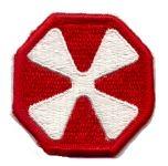 8th Army Color Patch - Saunders Military Insignia