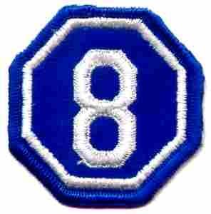 8th Army Corps Patch (Merrowed)