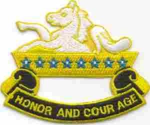 8th Cavalry Regiment Army Pocket Patch - Saunders Military Insignia