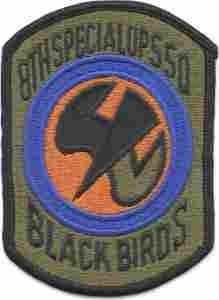8th Special Operations Squadron Subdued Patch Collectible