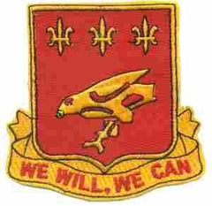 907th Airborne Glider Field Artillery Custom made Cloth Patch - Saunders Military Insignia