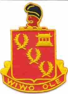 90th Field Artillery, Custom made Cloth Patch - Saunders Military Insignia