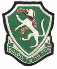 91st Tank Battalion Custom made Cloth Patch - Saunders Military Insignia
