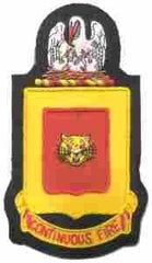 935th Field Artillery Battalion, Custom made Cloth Patch - Saunders Military Insignia
