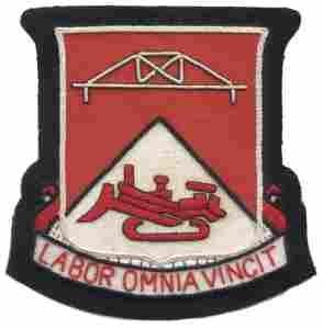 93rd Engineer Battalion, Custom made Cloth Patch