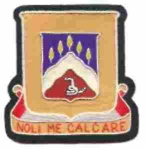 970th Field Artillery Battalion Custom made Cloth Patch - Saunders Military Insignia