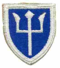 97th Infantry Division Patch, Authentic WWI ReproI Cut Edge Khaki - Saunders Military Insignia