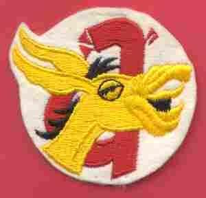 98th Field Artillery Battalion, Patch, Embroidery on Felt Cut Edge