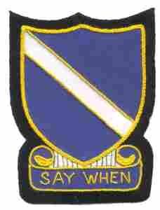 99th Antitank Battalion Handcrafted Custom Made Cloth Patch