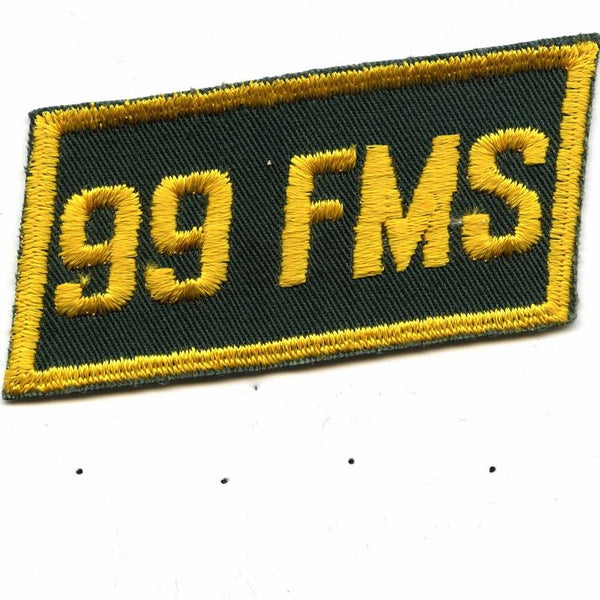 Authentic Embroidered 99th Field Maintenance Squadron Patch