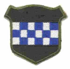 99th Infantry Division Patch, Authentic WWII Repro Cut Edge - Saunders Military Insignia
