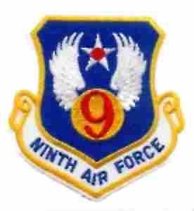 9th Air Force Patch for Collectors and Aviation Enthusiasts