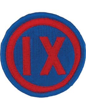9th Army Corps Patch