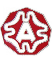 9th Army metal hat pin - Saunders Military Insignia
