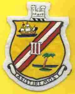 9th Engineer Squadron Custom made Cloth Patch - Saunders Military Insignia