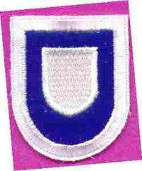 9th Infantry 4th Battalion Company C Beret Flash - Saunders Military Insignia