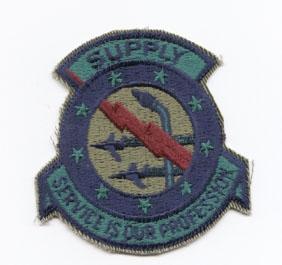9th Supply Squadron Subdued Patch Military Emblem Badge
