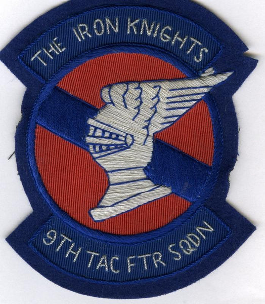 9th Tactical Fighter Squadron Patch Custom Crafted Durable