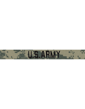 US Army Branch Tape in ACU with Velcro by Saunders Military Insignia
