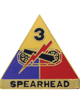 US Army 3rd Armored Division Unit Crest SPEARHEAD