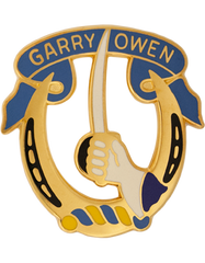 US Army 7th Cavalry Regiment Unit Crest by Saunders Military Insignia