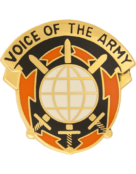 US Army 9th Signal Command Unit Crest by Saunders Military Insignia