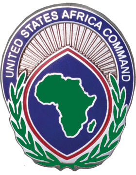 Army Element US Africa Command Unit Crest by Saunders Military Insignia