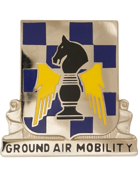 US Army 82nd Aviation Battalion Unit Crest by Saunders Military Insignia
