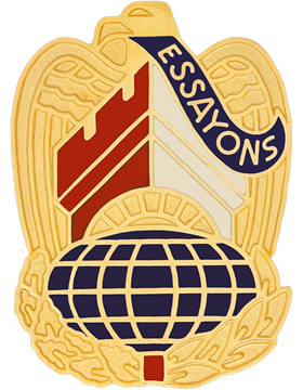 US Army Corps of Engineers Command Unit Crest — Left Facing