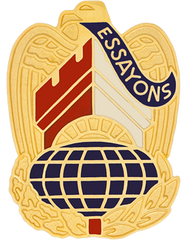 US Army Corps Of Engineers Command Unit Crest Left Facing by Saunders Military Insignia