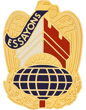 US Army Corps of Engineers Command Unit Crest — Right Facing