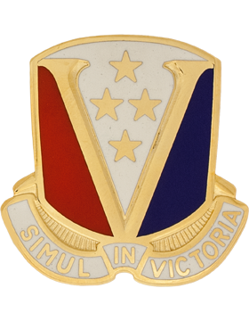 US ARMY 917th support Battalion unit crest by Saunders Military Insignia