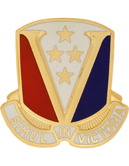 US ARMY 917th support Battalion unit crest by Saunders Military Insignia