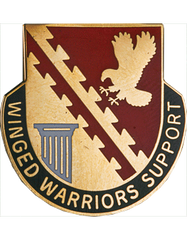 US Army 834th Support Battalion Unit Crest by Saunders Military Insignia